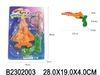 Игрушка с запуском САМОЛЕТ цвет в ассорт. 05018 на карт. в кор.2*96шт