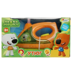 Утюг Ми-ми-мишки свет-звук-вода, кор.25*14,6*10,5см ИГРАЕМ ВМЕСТЕ в кор.2*24шт