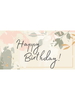 OPTIMA Конверт для денег "Happy Birthday!" (веточки) 1-04-0434