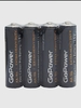 Батарейка GoPower АА пальчик 4 шт в упаковке 60 шт в коробке 00-00015592