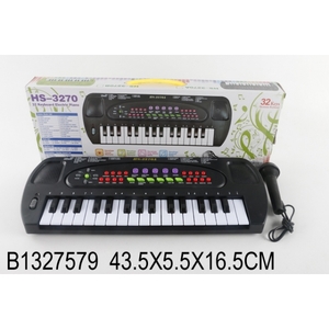 Электроорган на бат. с микрофоном HS3270 в кор. в кор.2*24шт
