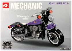 Конструктор Mechanic Motorcycle COLLECTION. 169 деталей