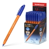 Ручка шариковая Erich Krause"U-108 Orange Stick Ultra Glide Tech", 1.0 мм, синий, шестигранный, оран