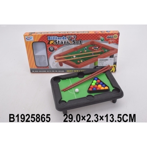 Игра настольная бильярд J656G в кор. в кор.2*150шт