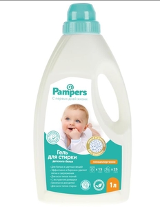 Гель для стирки детского белья 1 л. pampers Заботливая мама в кор.6шт